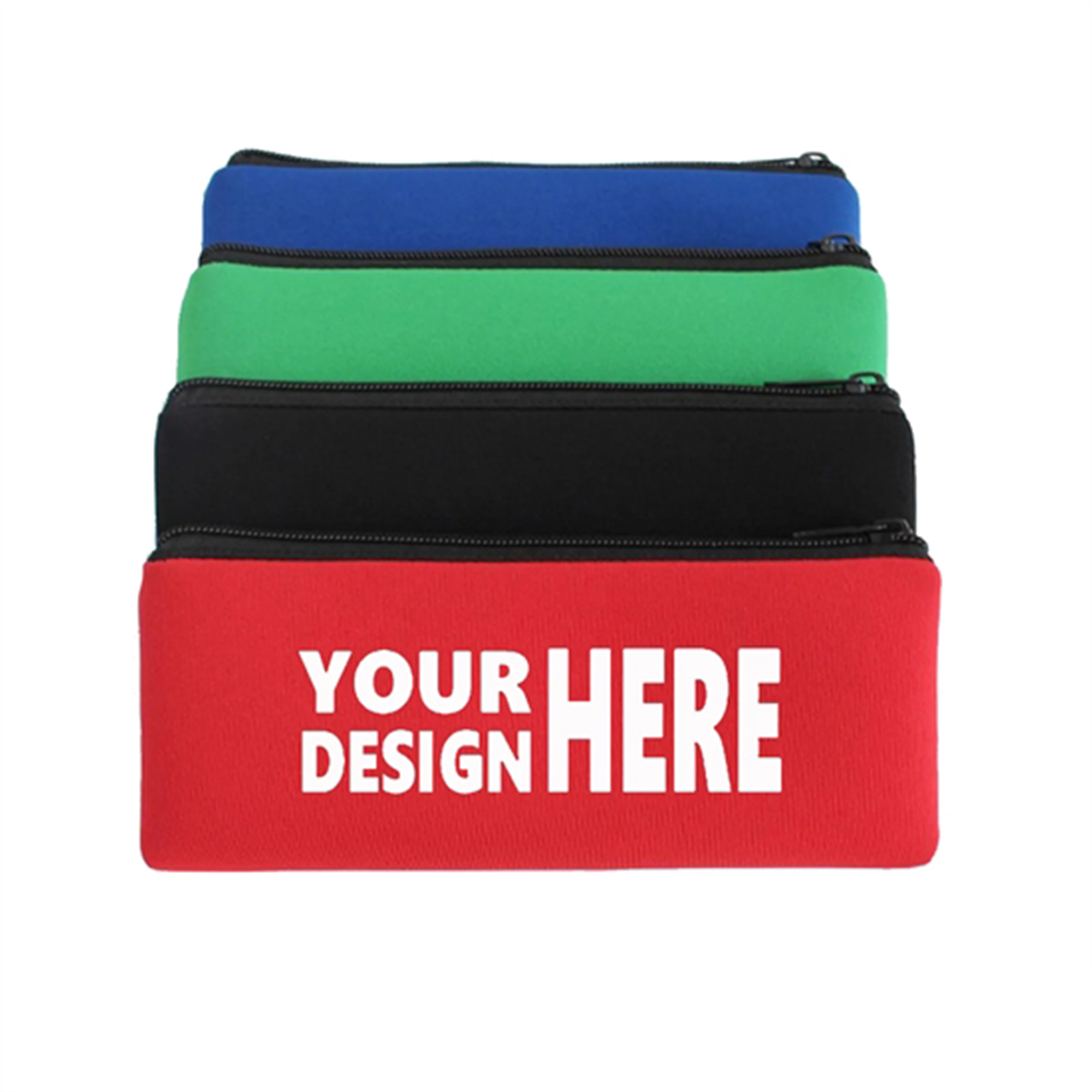 Canvas Pencil Bag w/ Zipper 2