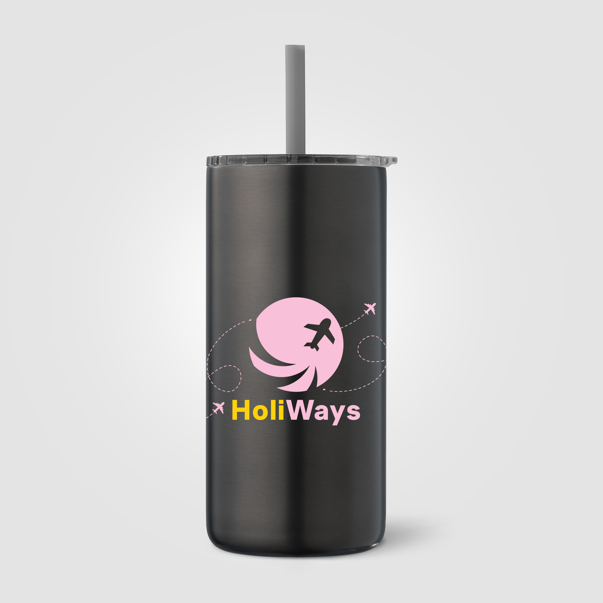 Borealis Stainless Steel Straw Tumbler - 16 oz. 25