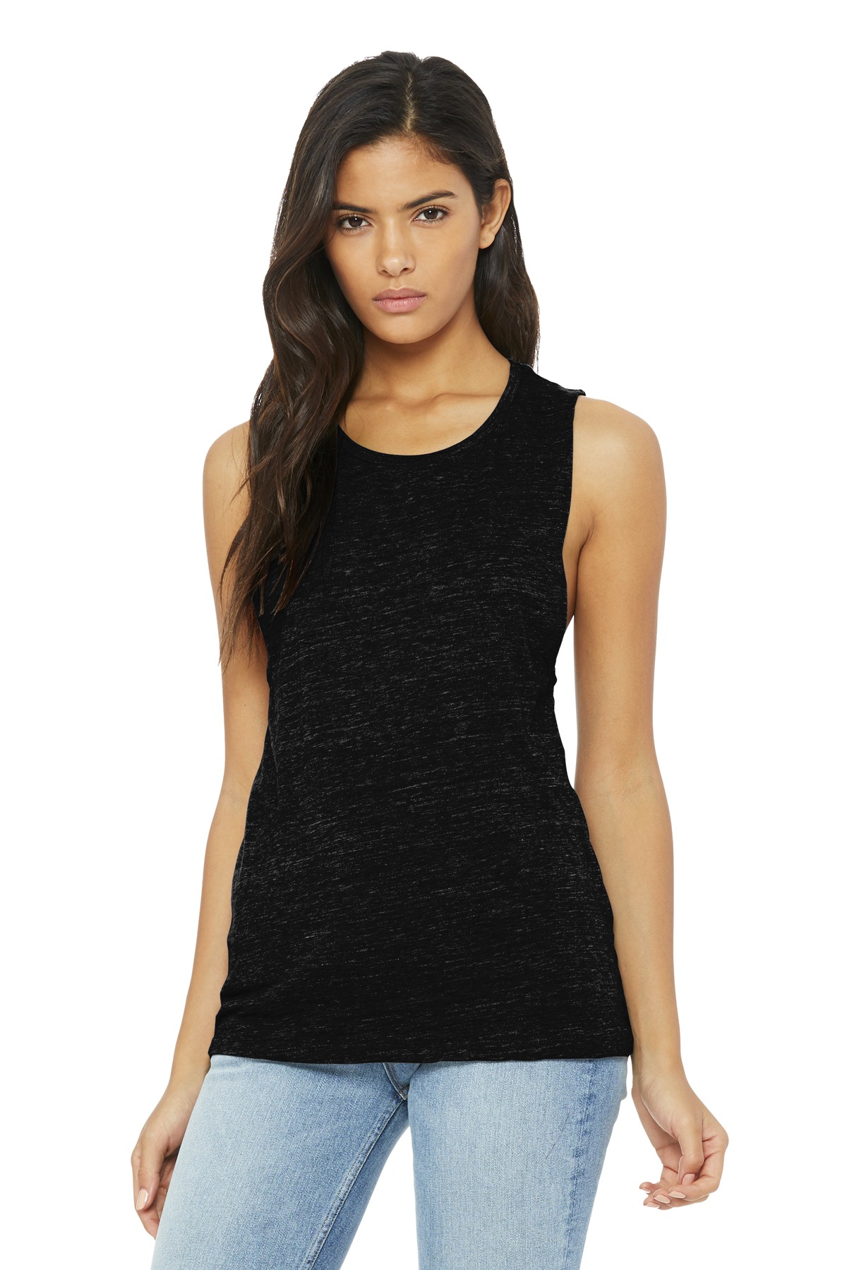 BELLA+CANVAS Women's Flowy Scoop Muscle Tank. BC8803 167
