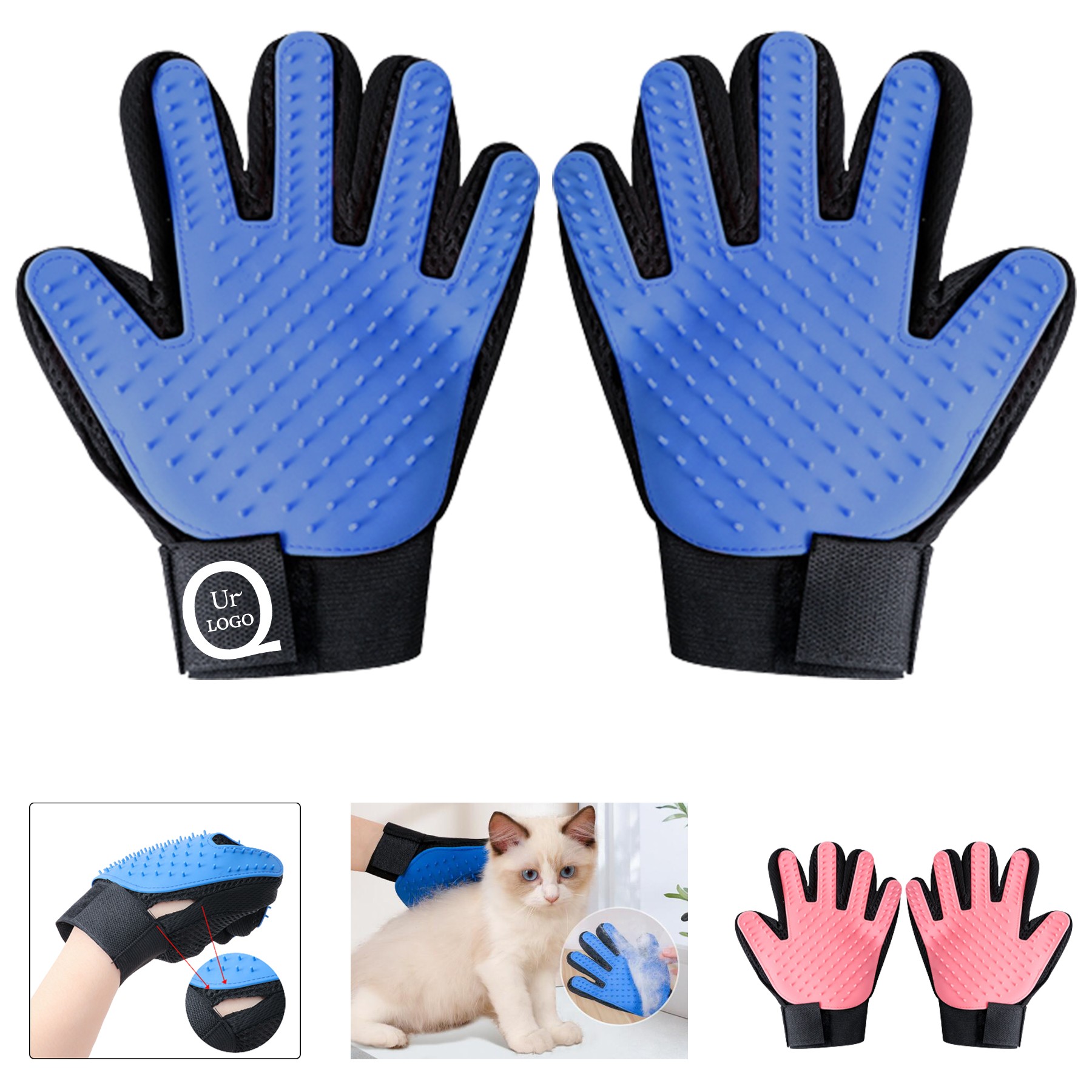 Pet Grooming Gloves
