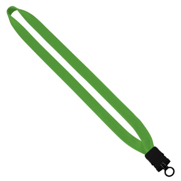 3/4" Cotton Lanyard with Plastic Snap-Buckle Release & O-Ring 10