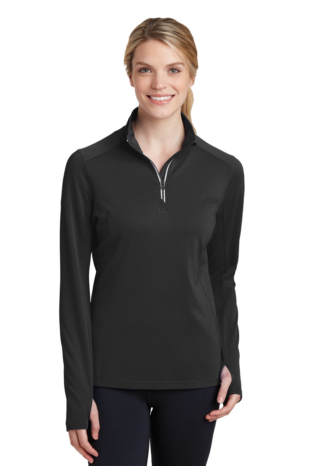 Women's Sport-Wick Textured 1/4-Zip Pullover