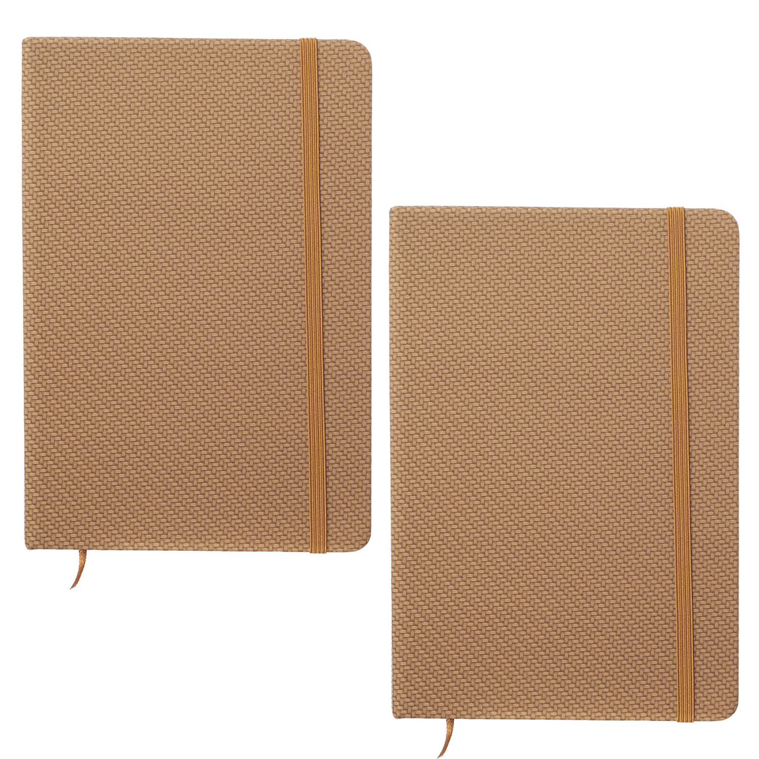 Hardcover A5 Size Texturized Notebook 2