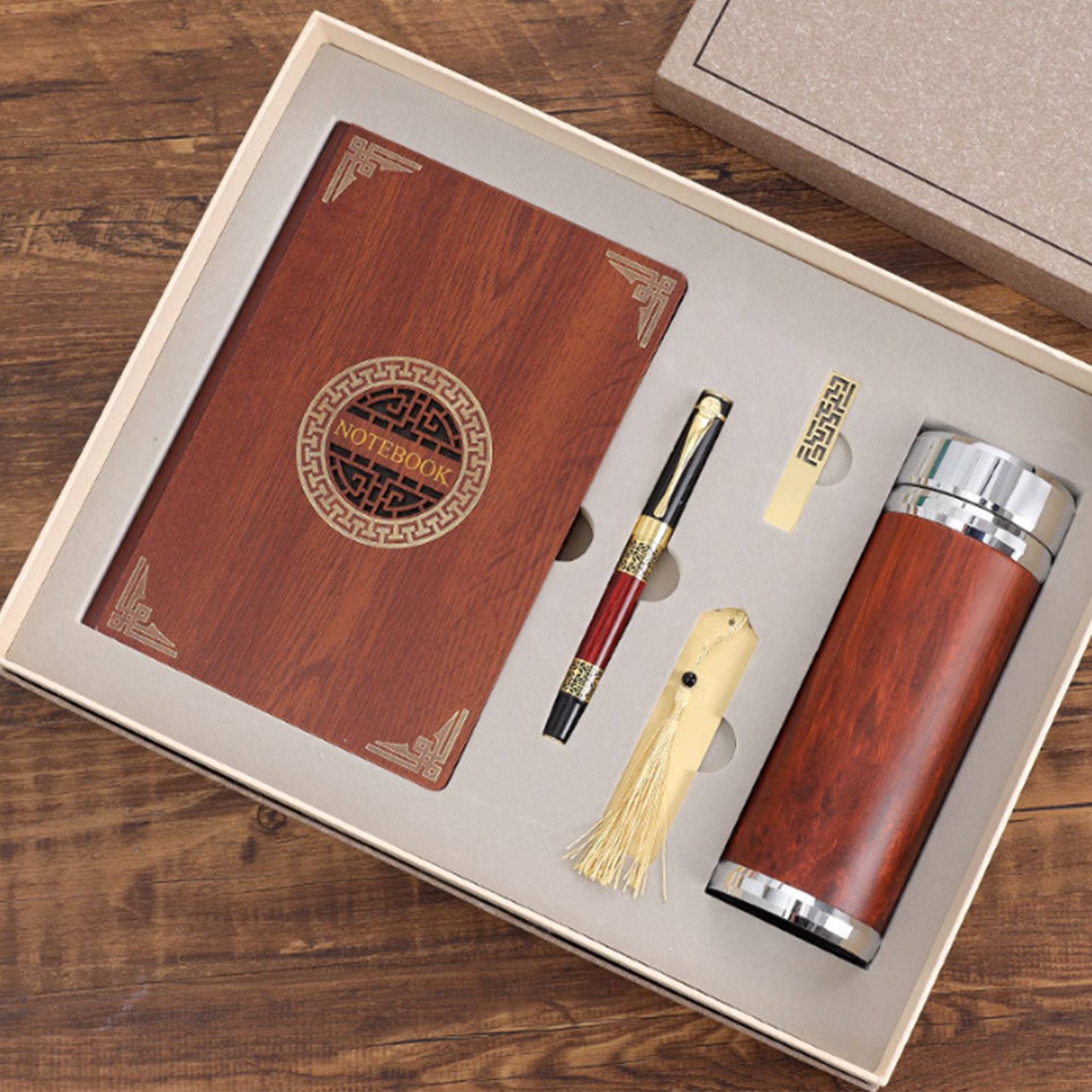 5Pcs Business Notebook Gift Set 2