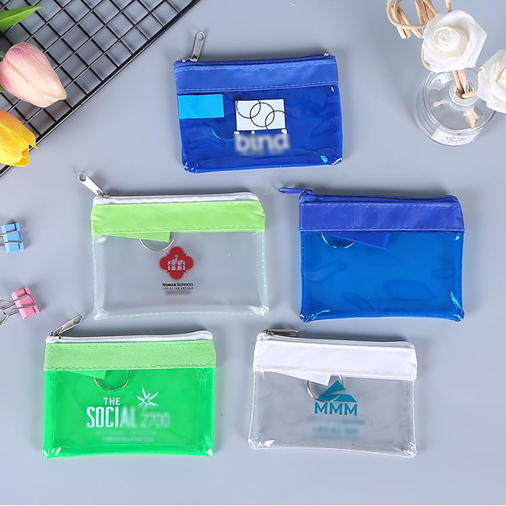 Translucent PVC Waterproof Coin Pouch 4