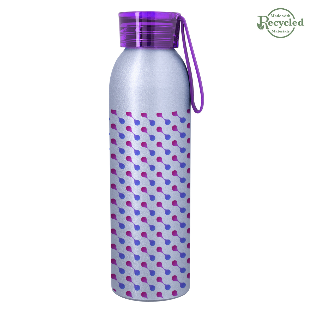 22 Oz. Full Color Darby Recycled Aluminum Bottle, custom water bottle with logo imprint 11