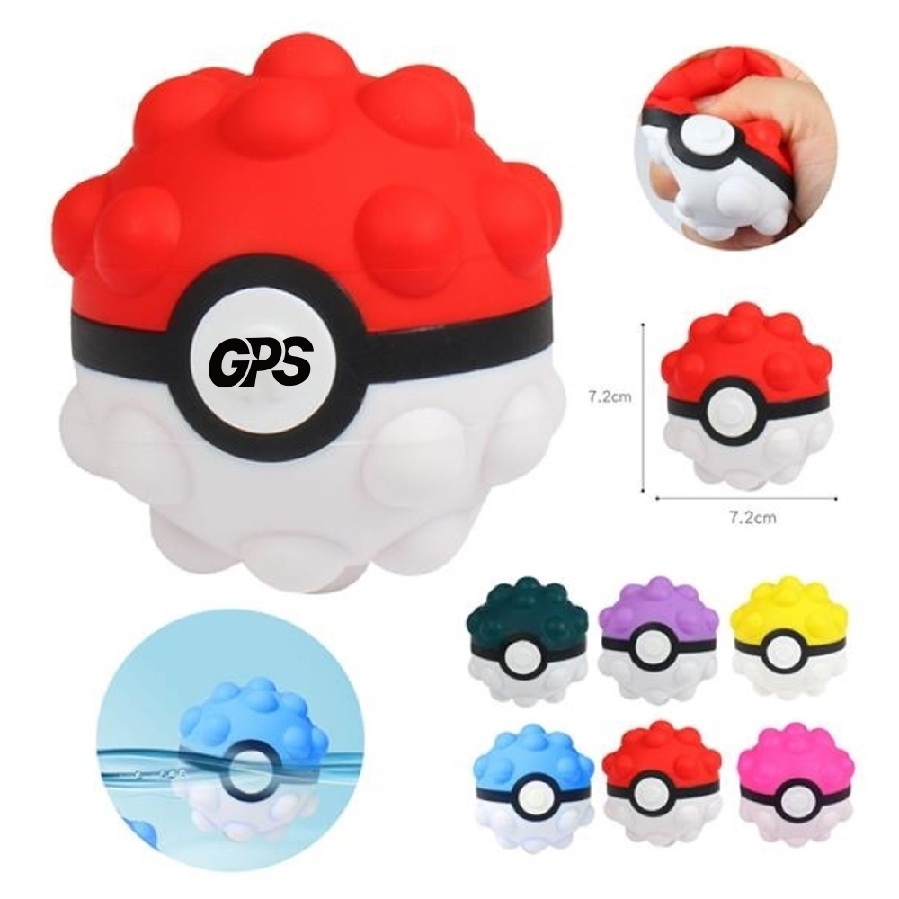 Push Pop Bubble Squishy Ball Fidget Toy