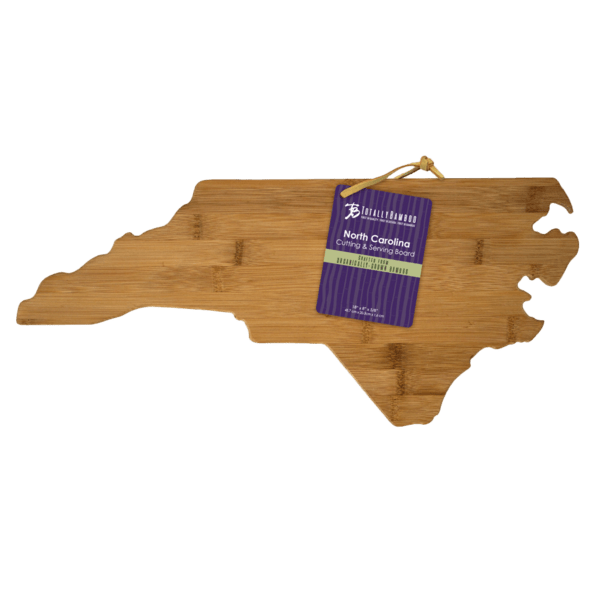 U.S. State Shaped Bamboo Cutting and Serving Boards 12