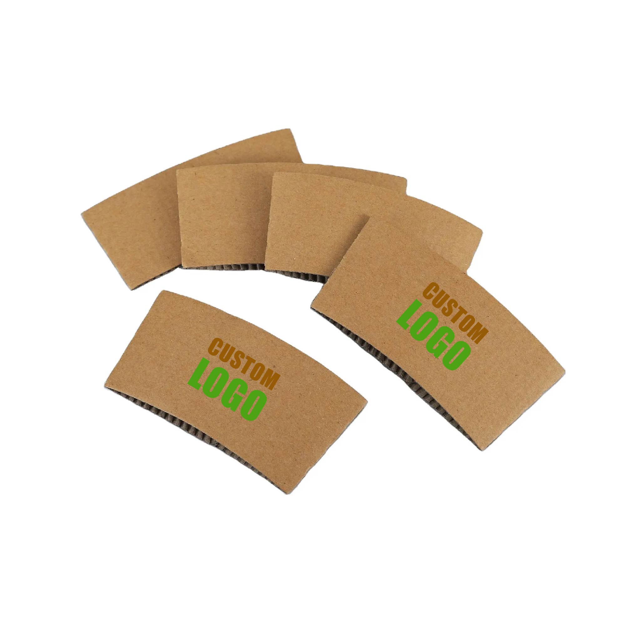 MOQ 50 pcs Insulated Paper Sleeves, custom koozie with logo imprint 2