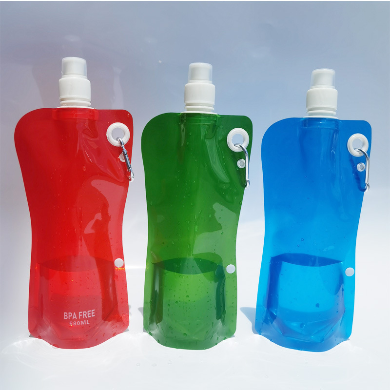 Foldable Kettle, Sports Water Bags with Carabiner 3
