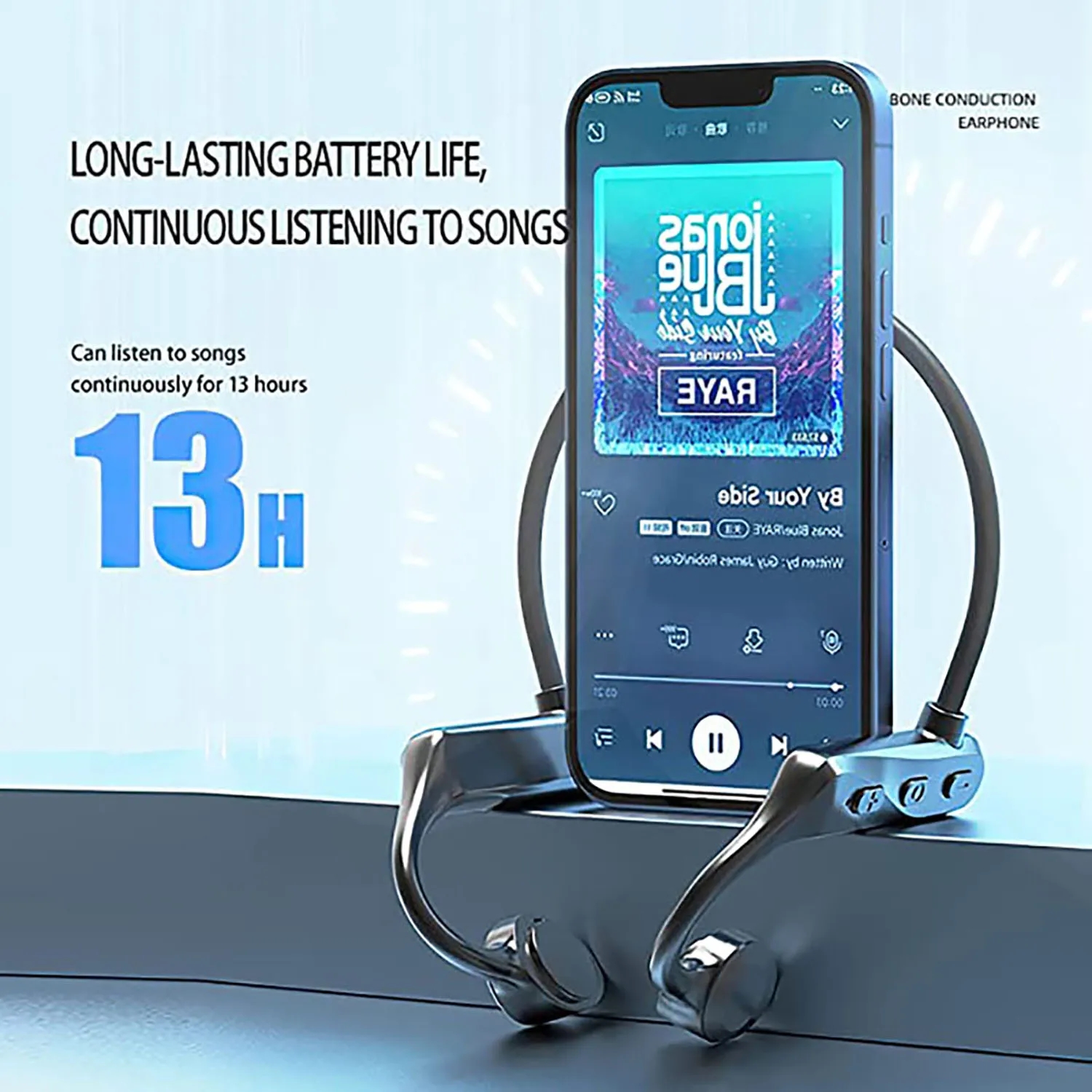 Bone Conduction Open-Ear Sports Neck Headphones 6