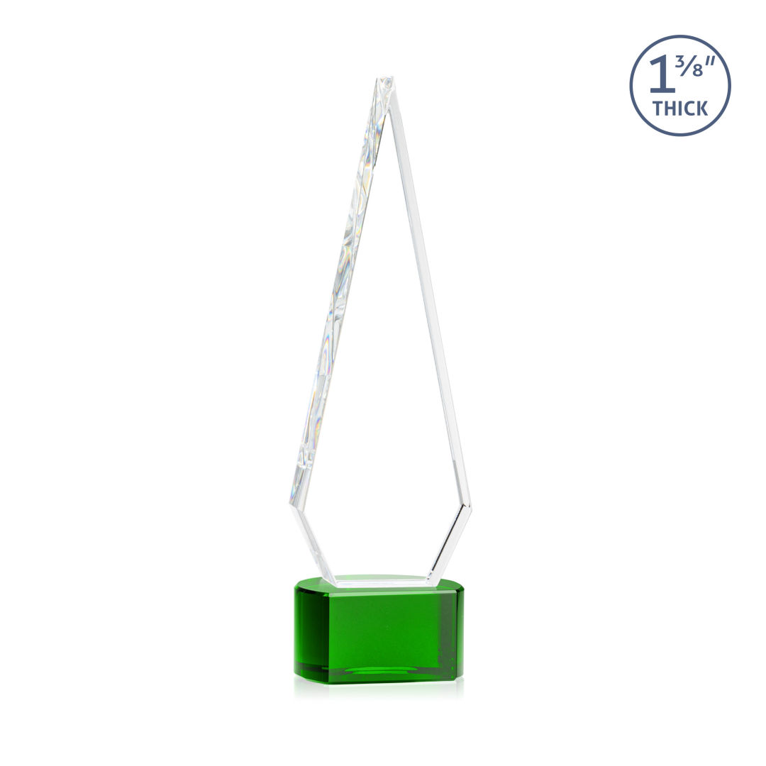 Springfield VividPrint™ Award on Paragon Base - Green 18