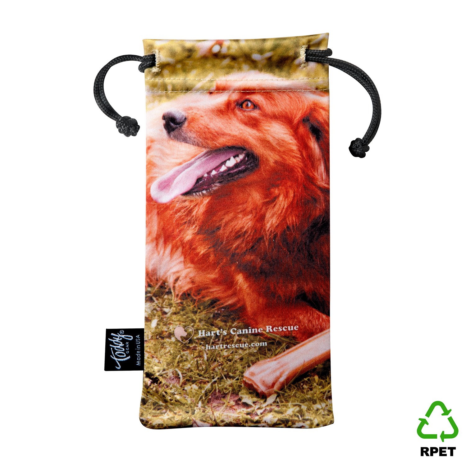 Toddy® Gear RPET Smart Pouch Thin - Medium- Premium RPET Microfiber Storage & Cleaning Pouch 3