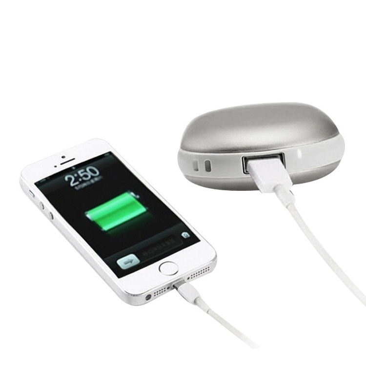 Pebble Pocket Hand Warmer & 5200mAh Power Bank with Double-Sided Heat 6