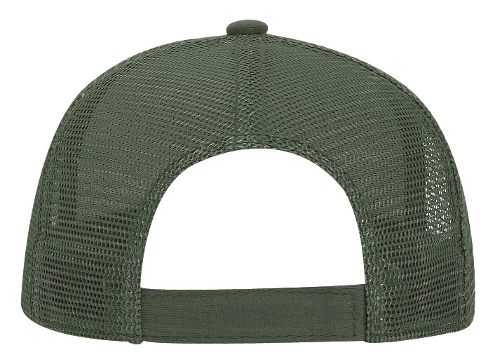 OTTO CAP® 5 Panel Mid Profile Mesh Back Trucker Hat 1