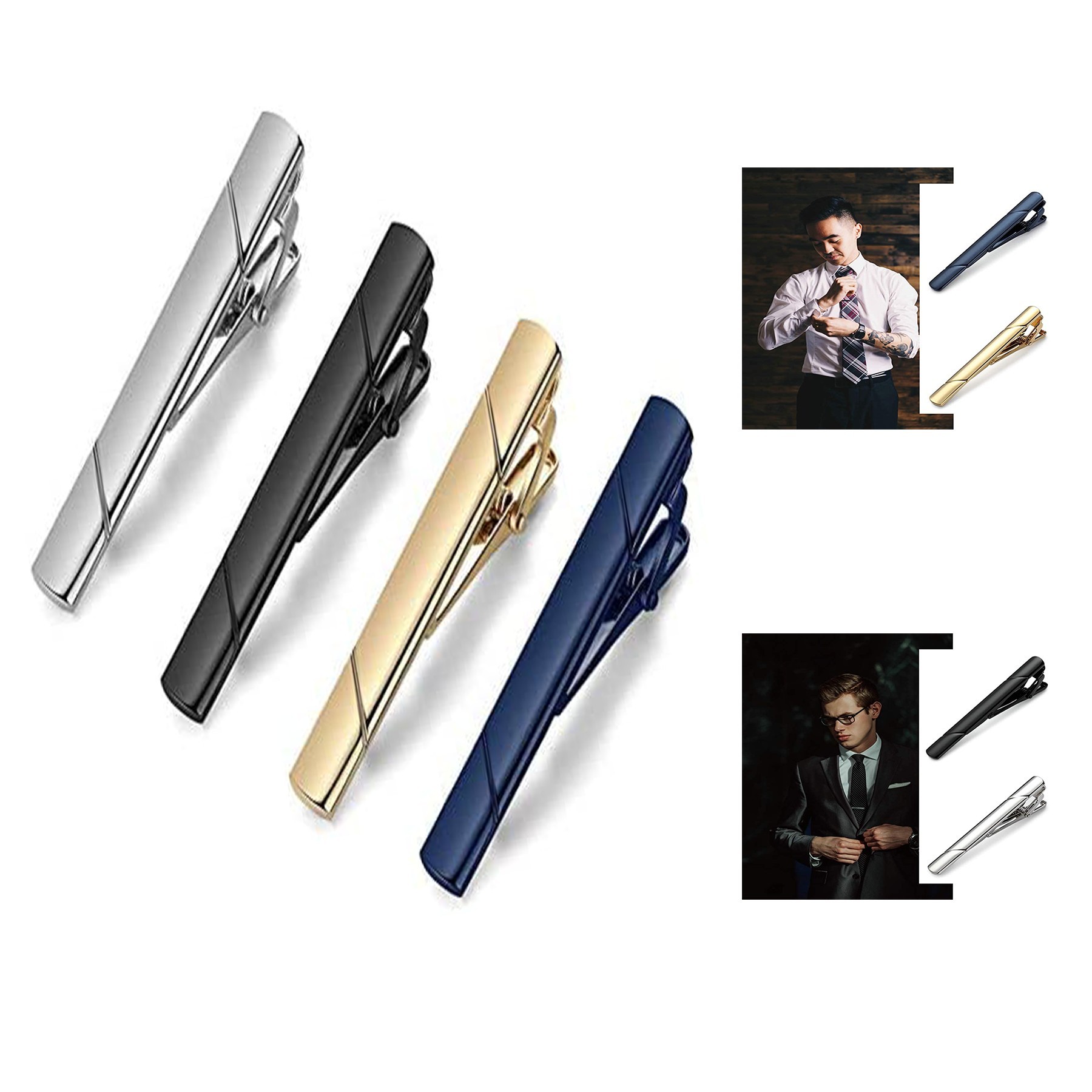 2 Inch Tie Clip for Men 1