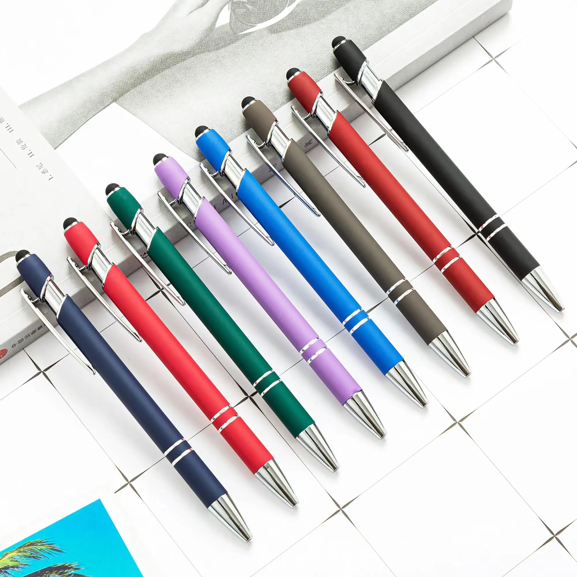 2 in 1 Ballpoint Pen Capacitive Stylus 9