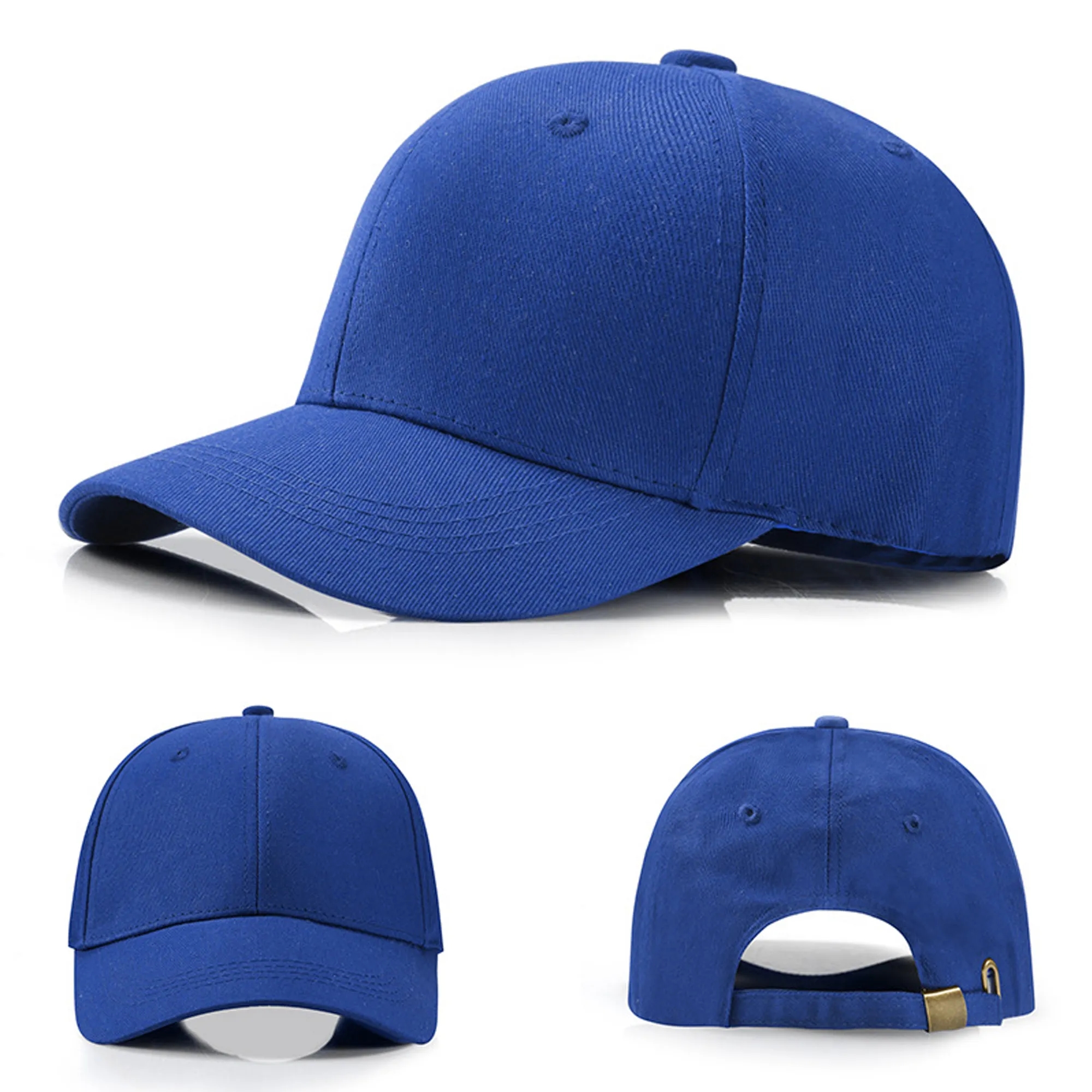 MOQ 20pcs Cotton Constructed Adjustable Baseball Cap 6