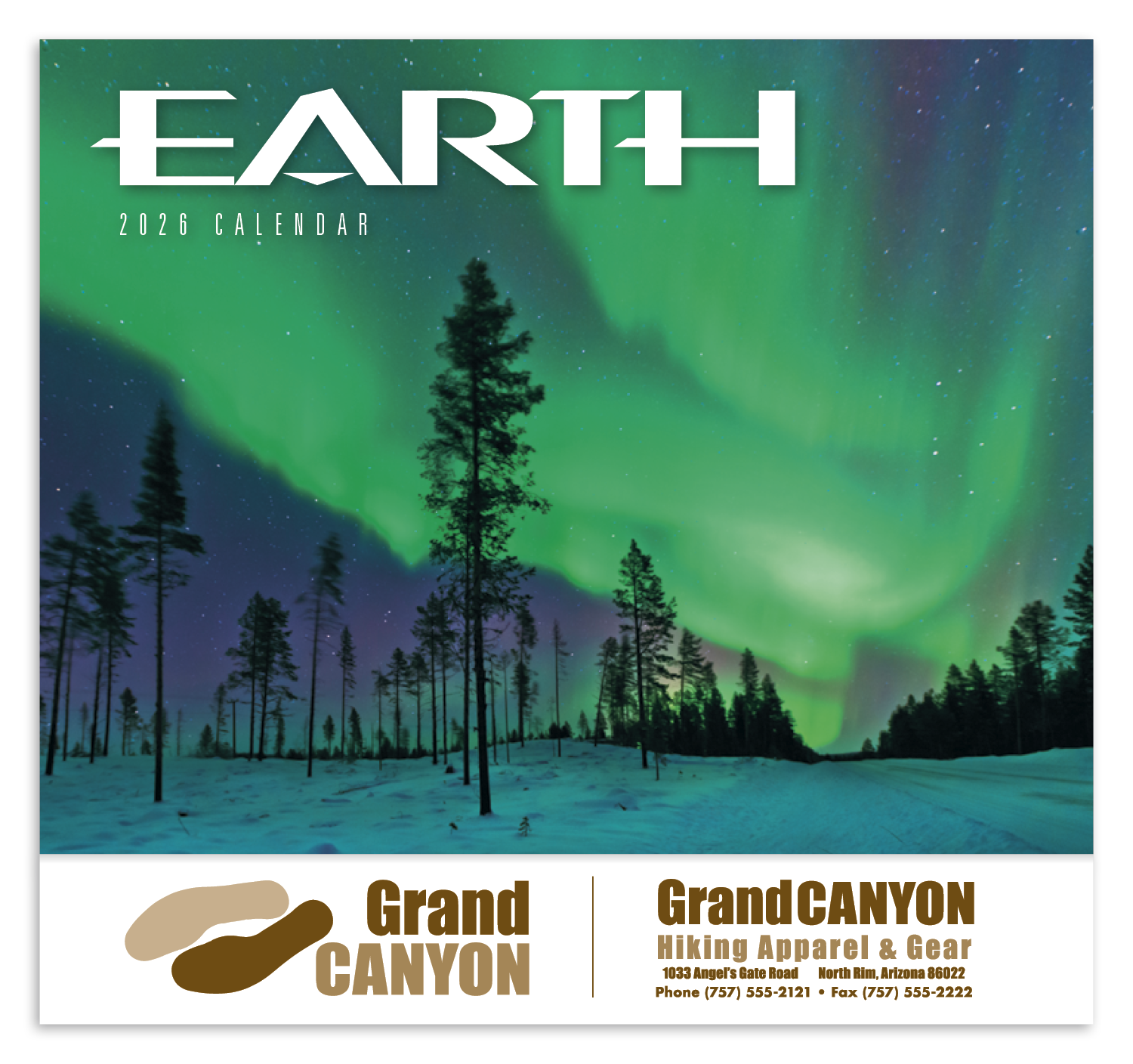 HotLine® Products Earth Appointment Calendar - Stapled 31