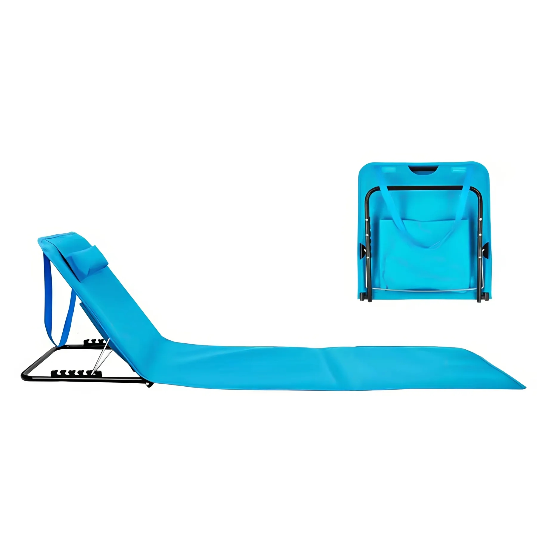Portable Folding Backpack Beach Lounge Chair 2
