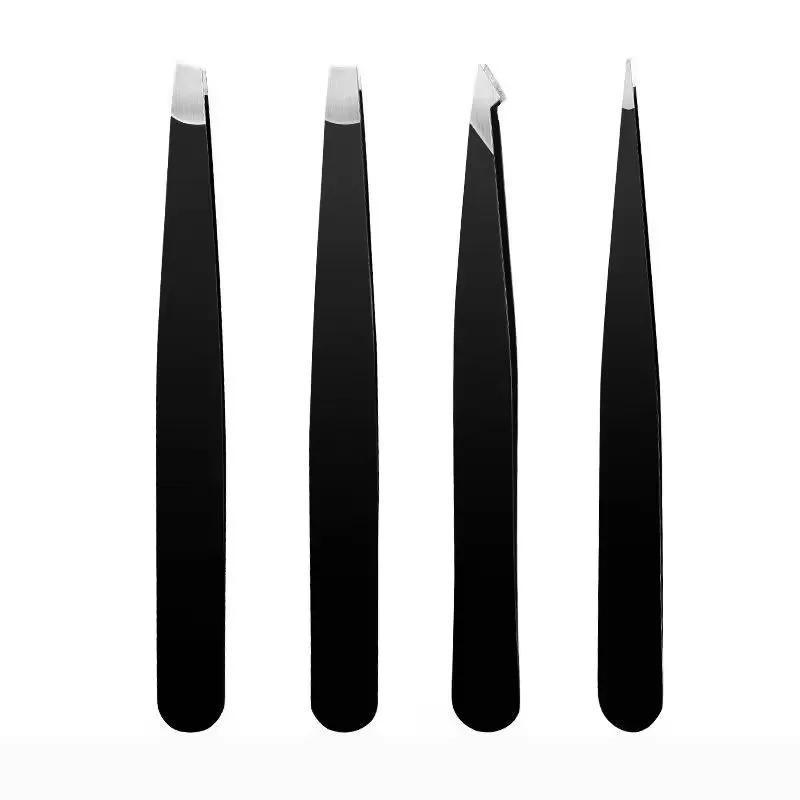 Professional Stainless Steel Tweezers Set with Travel Case 1