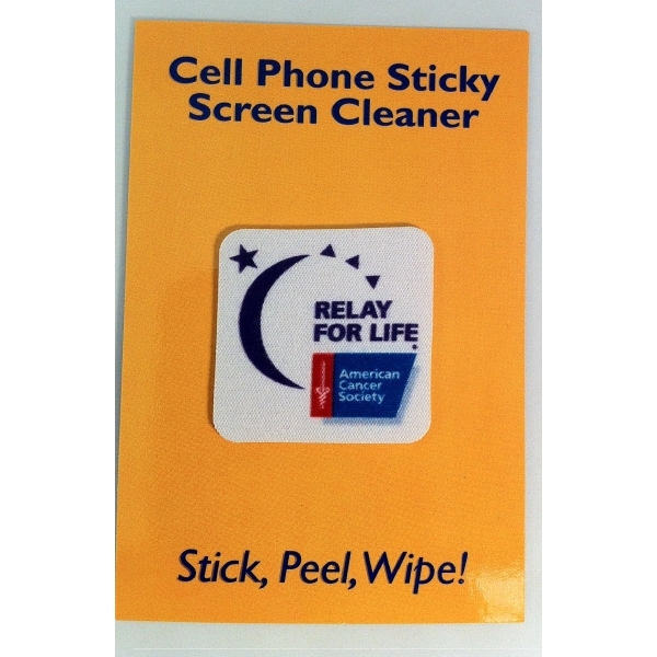 Cell Phone Sticky screen cleaner - Rectangle shape 2