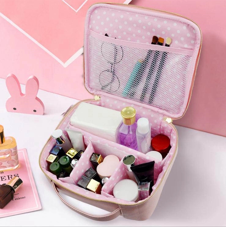 Portable Travel Toiletry Bag & Makeup Cosmetic Organizer 5