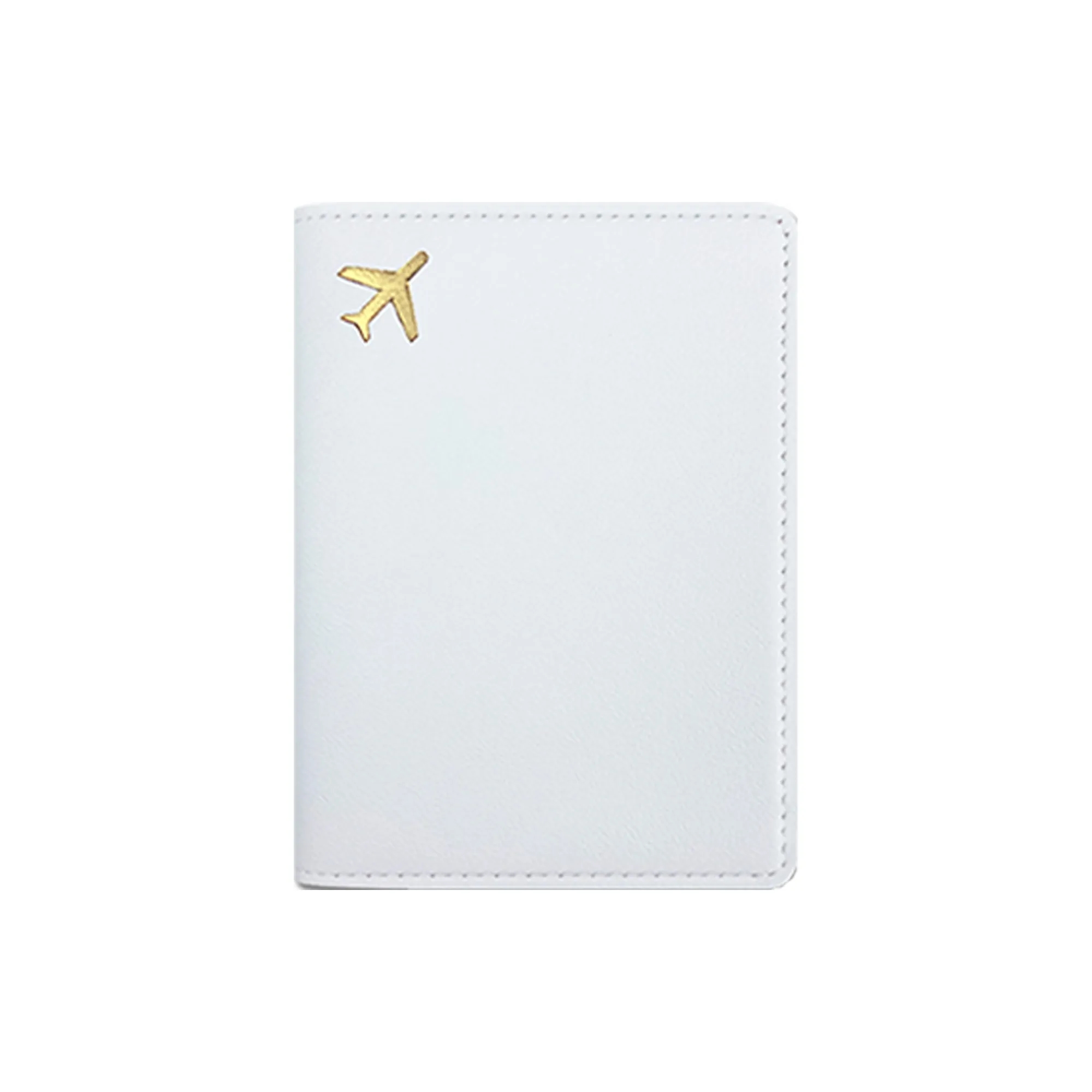 Passport Holder Gold-Stamped 5.5"x4.1", custom luggage with logo imprint 14