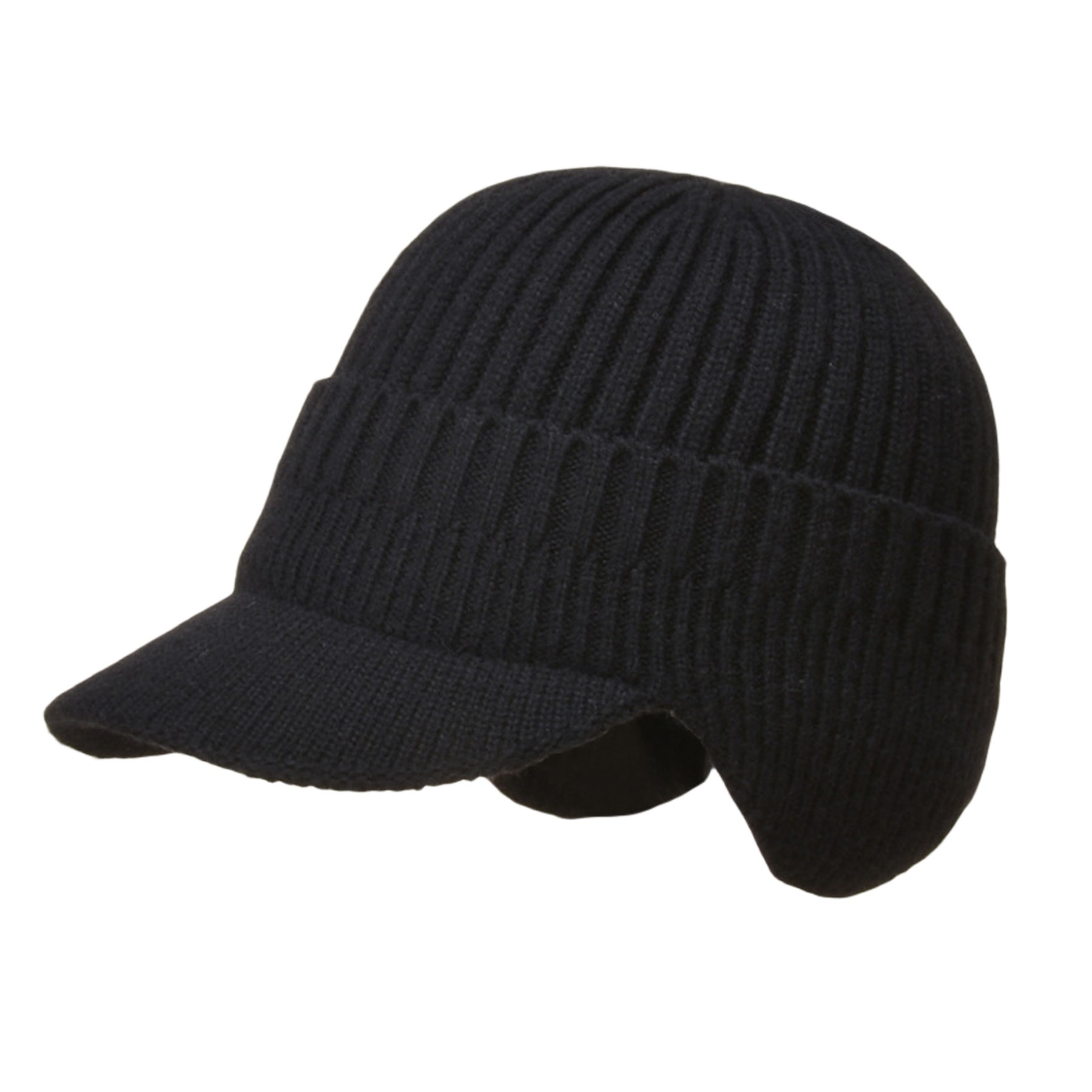 Men's Winter Visor Beanie Hat 1