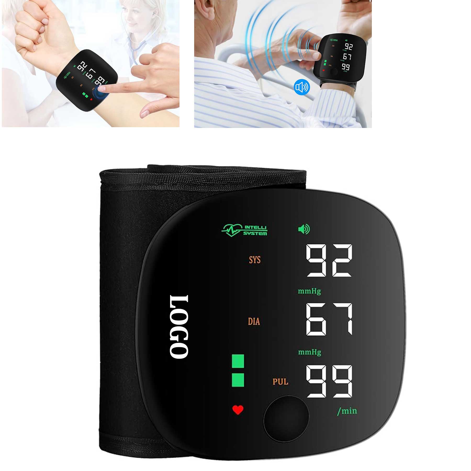 LED Fully Automatic Wrist Blood Pressure Monitor 1