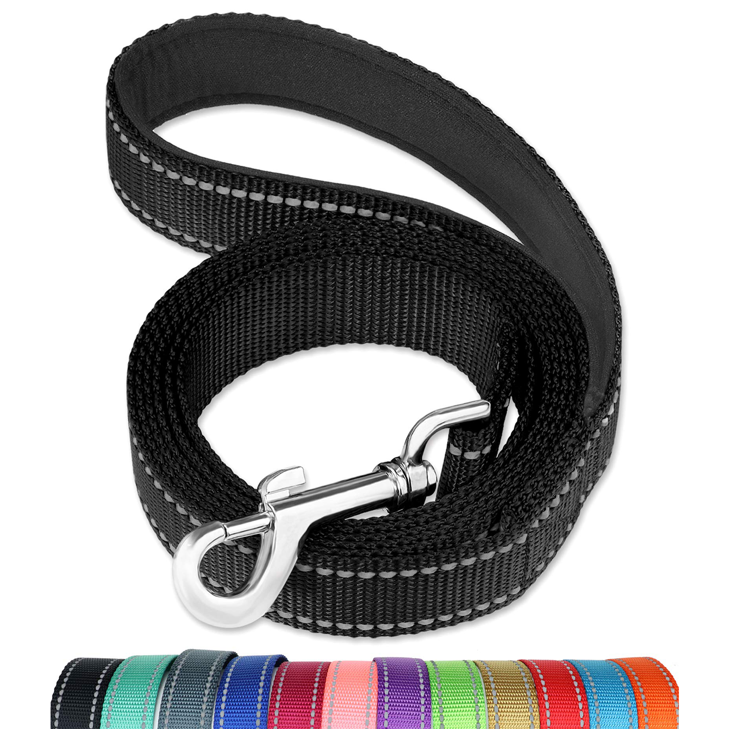 6Ft Reflective Dog Leash 3