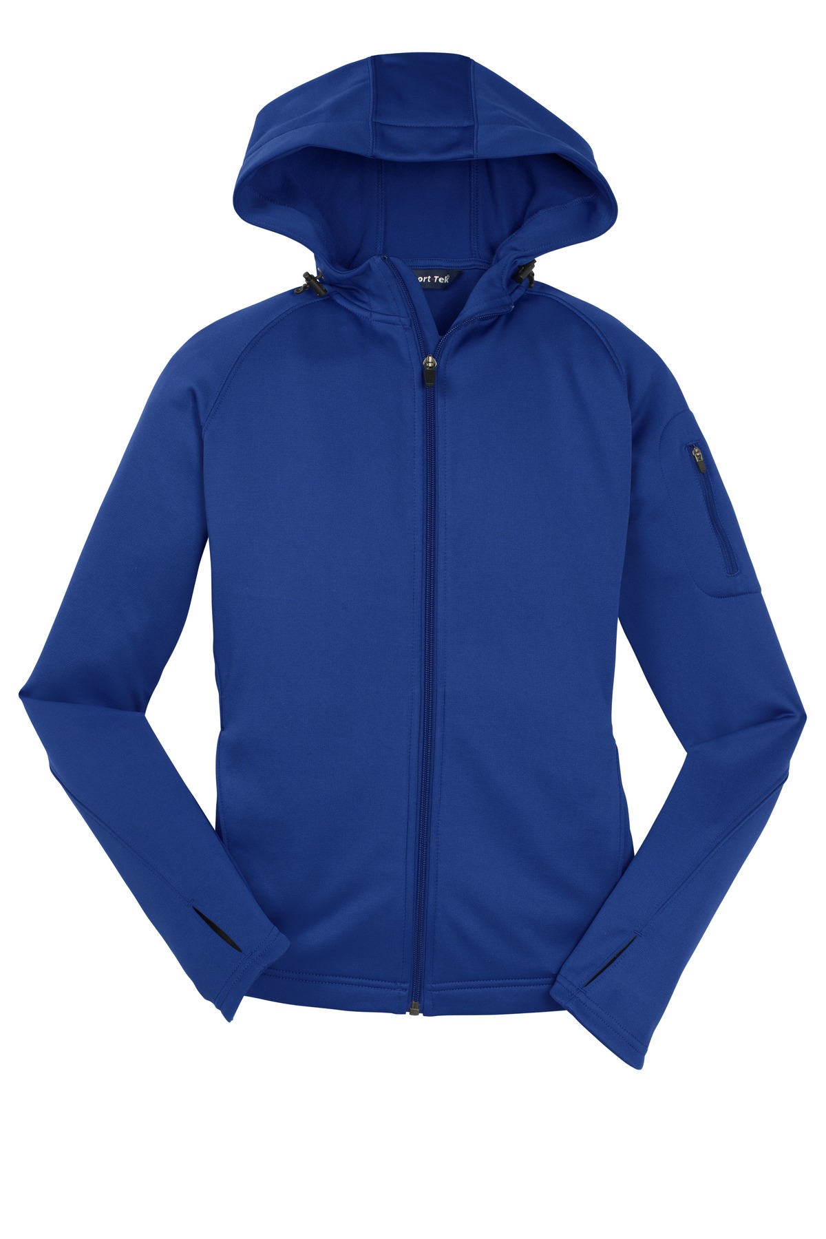 Sport-Tek® Ladies Tech Fleece Full-Zip Hooded Jacket 21