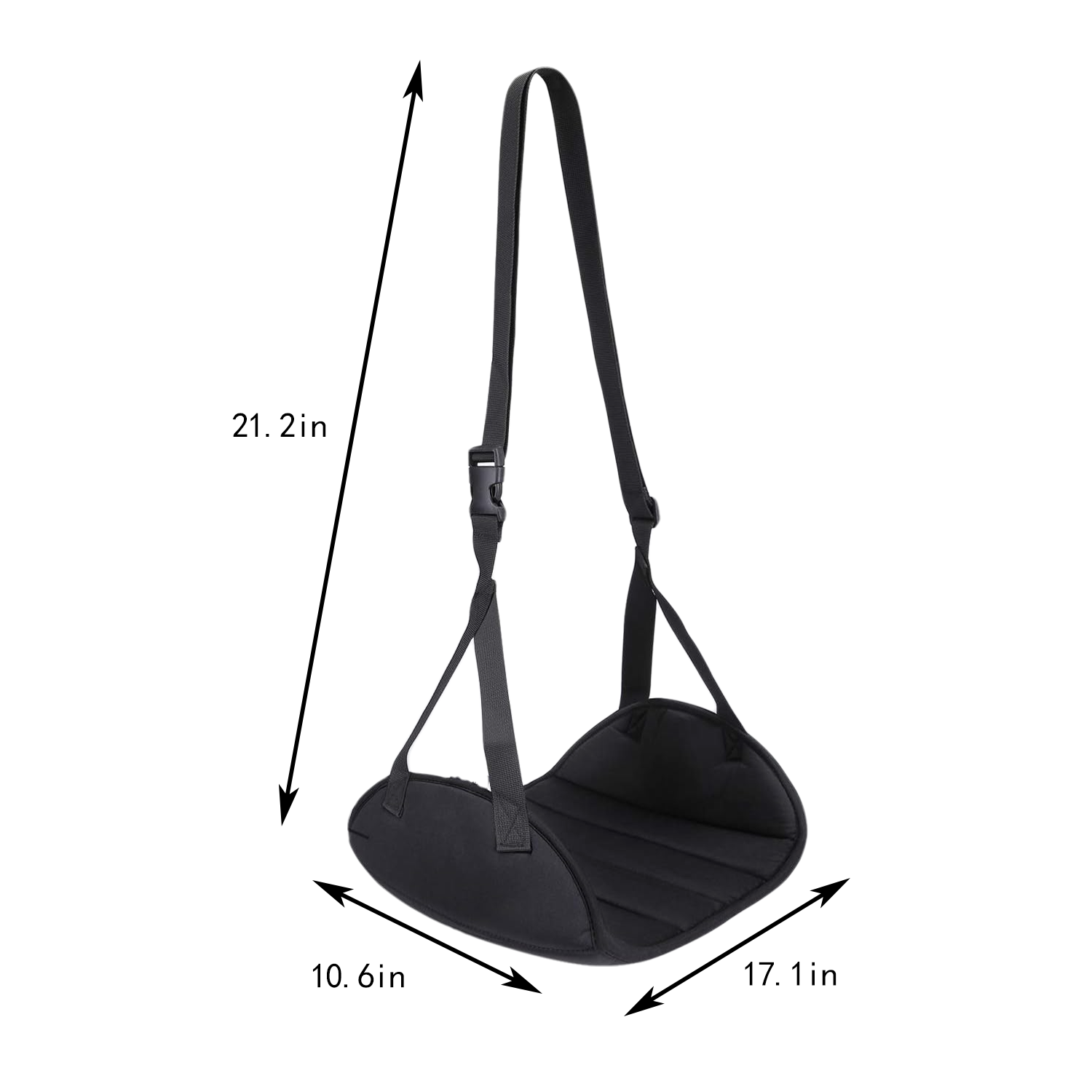 Adjustable Polyester Foot Rest Leg Support Hammock 6