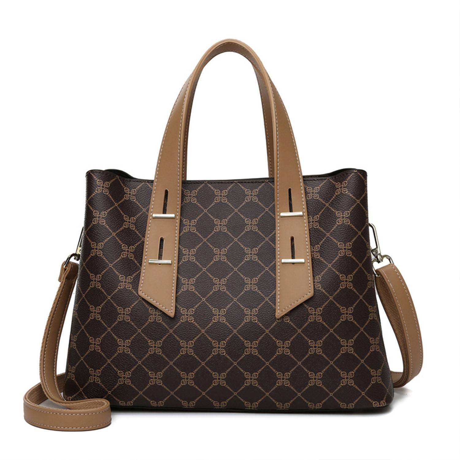 Printed Women's Handbag Retro Style Commuter Shoulder Bag Wo 4