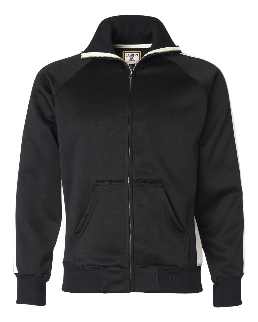 Men's Vintage Polyester Fleece Track Jacket - 8858 6
