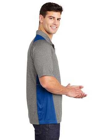 Sport-Tek® Heather Colorblock Contender Polo 78