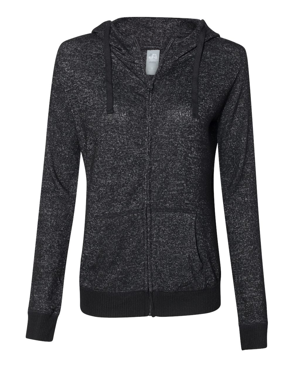 Women's Cozy Jersey Hooded Full-Zip - 8656 3