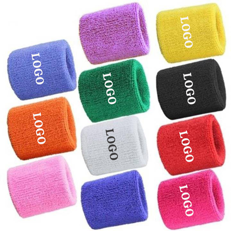 Cotton Sweat Wristband with Embroidery 2
