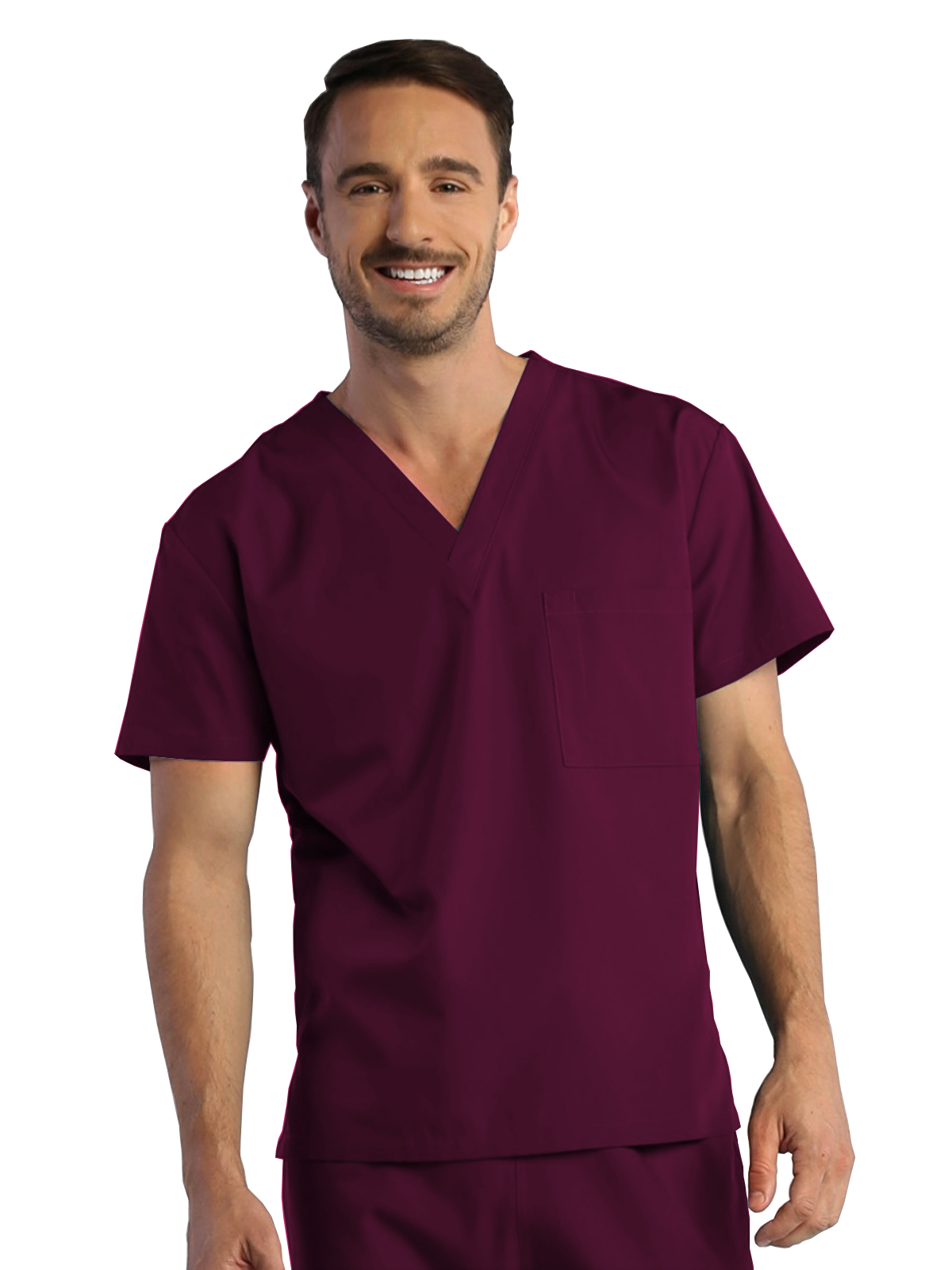 Maevn - Red Panda - Unisex One-Pocket V-Neck Top 14