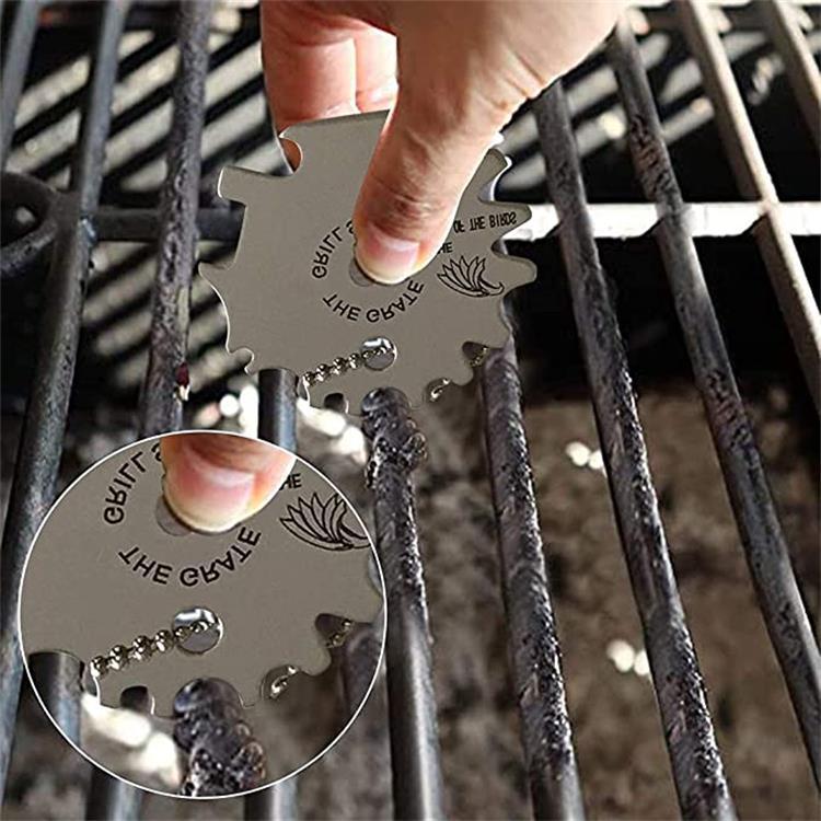 BBQ Grill Scraper Bristle-Free for Griddle 6