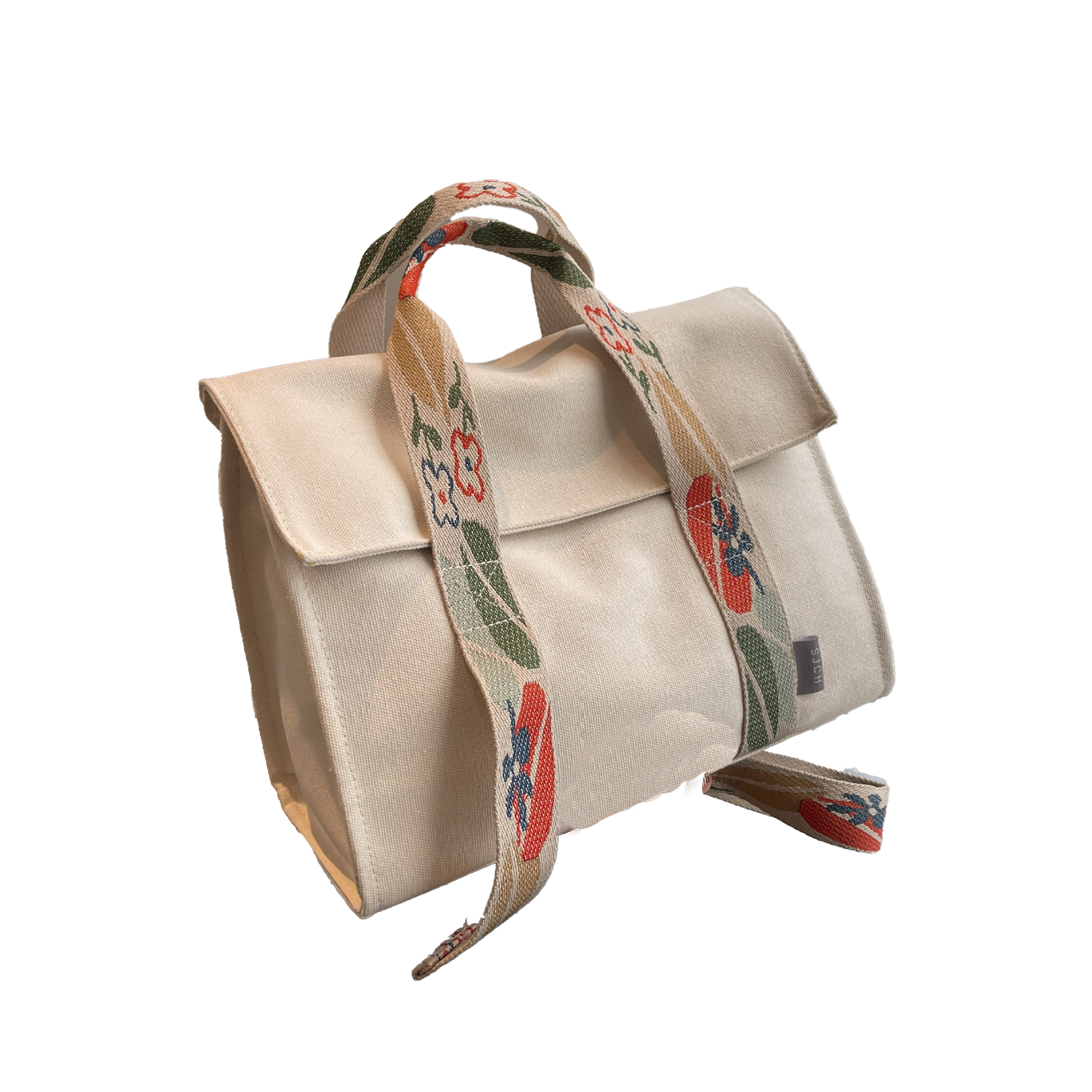Stylish Canvas Carryall Bag, custom tote bag with logo imprint 6