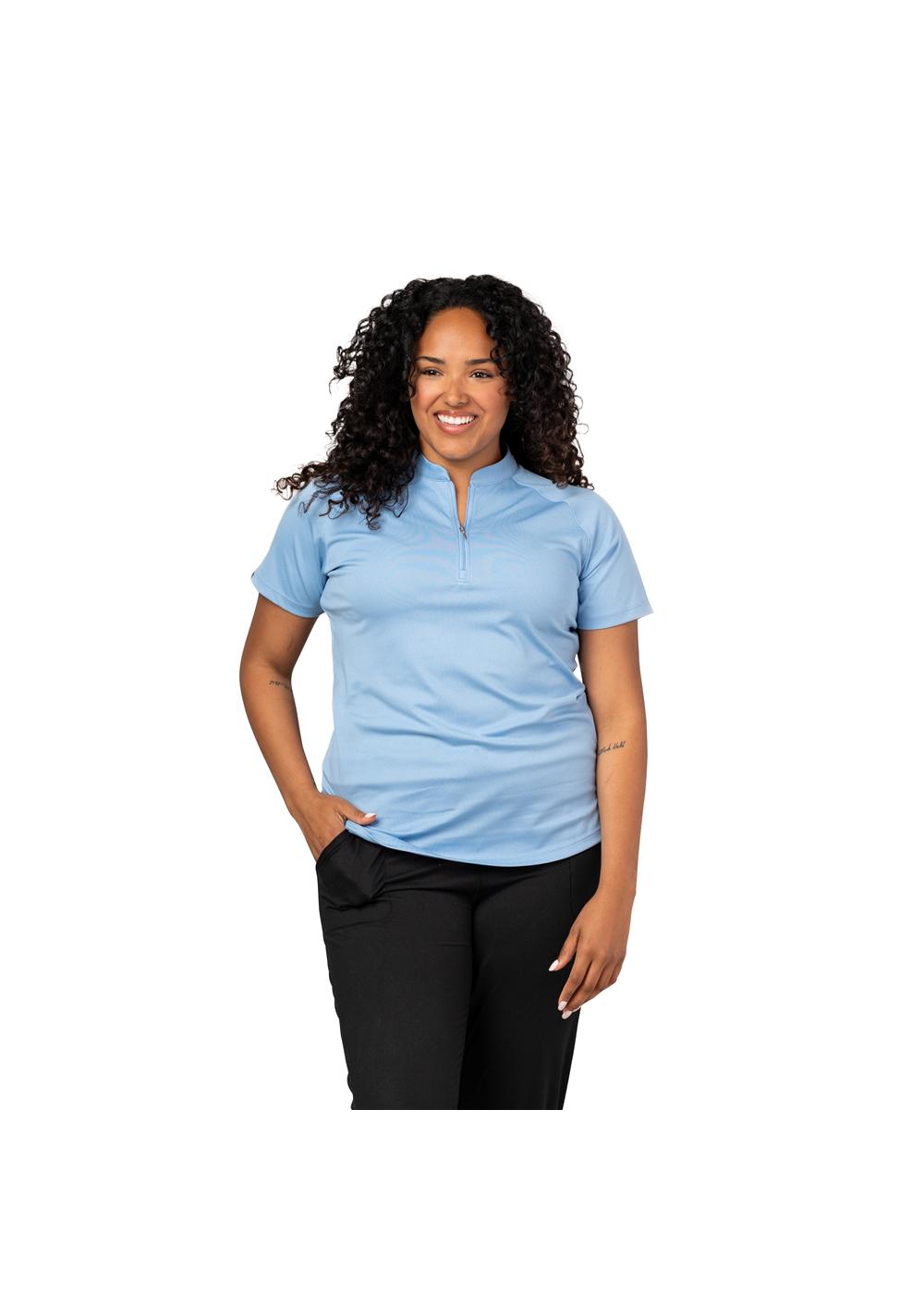 Storm Creek Women's Visionary III Solid Short Sleeve Polo 14