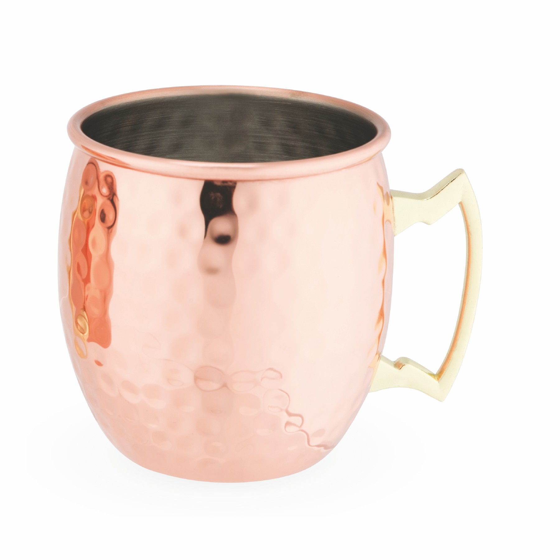 True® Hammered Moscow Mule Copper Mugs - Set of 2 10