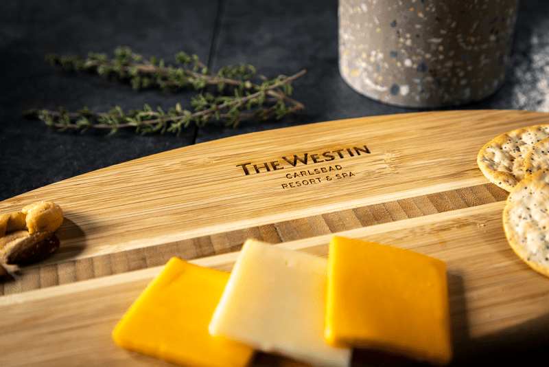 Lil' Surfer Bamboo Cutting Board 38