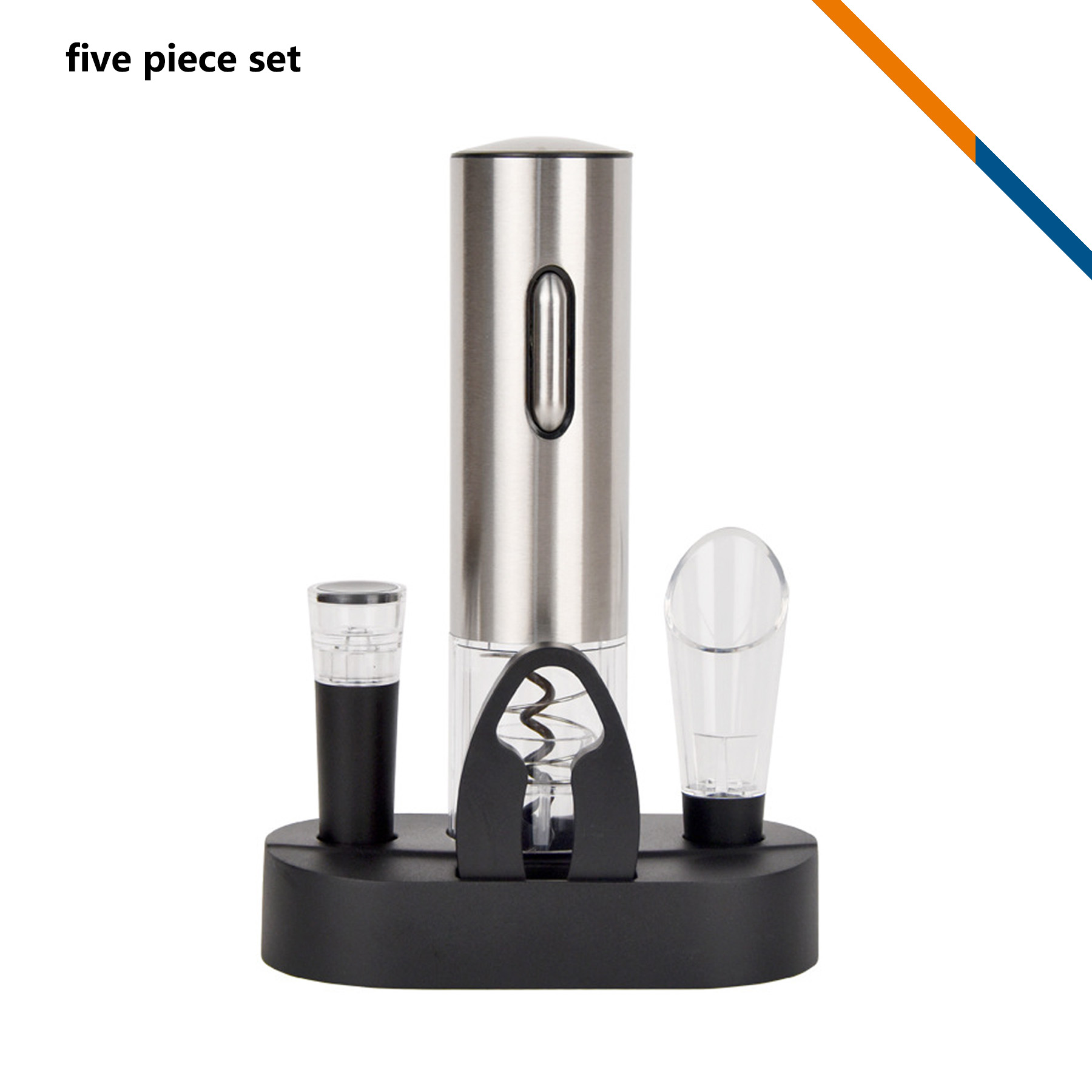 LuxCork Electric Wine Opener Set 4