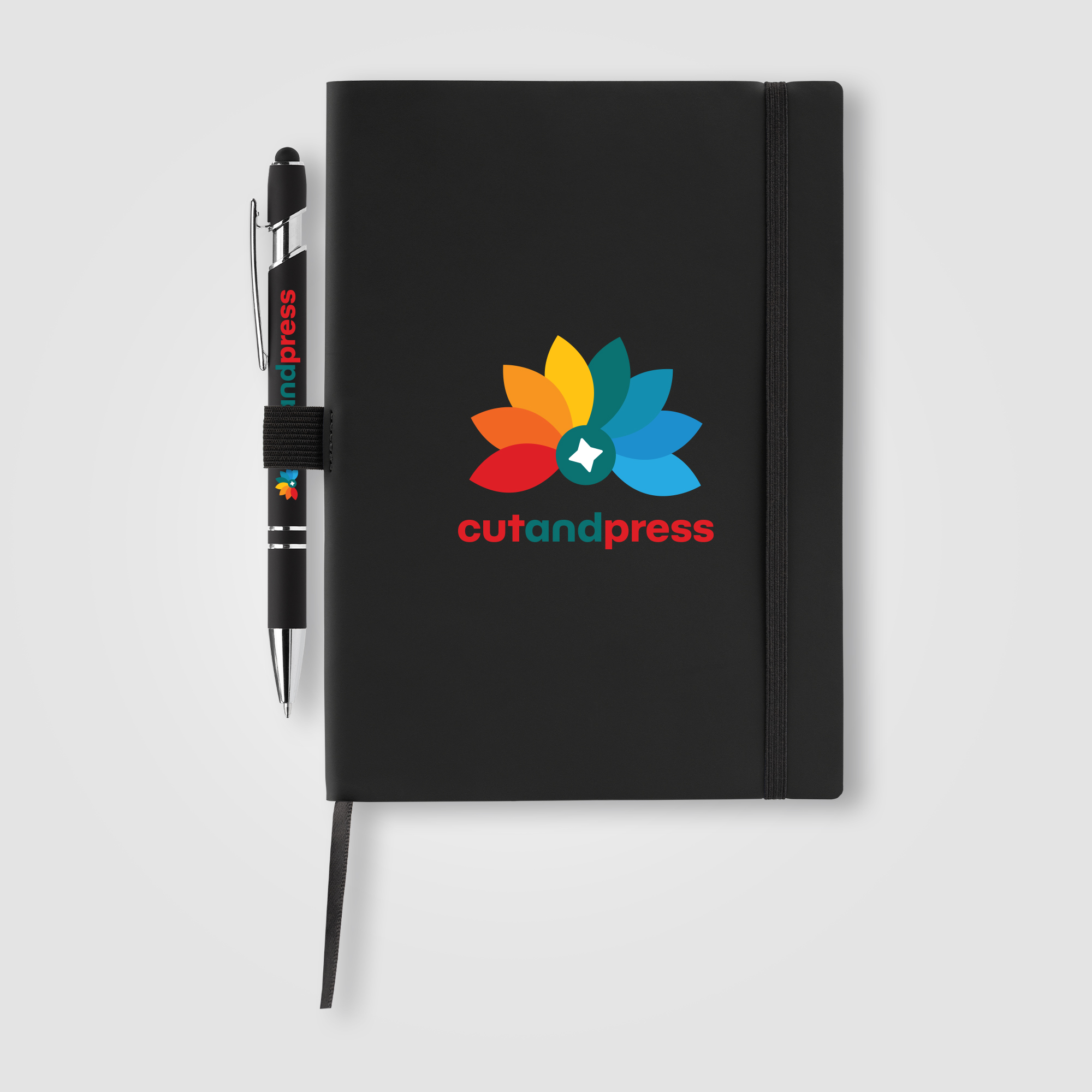 Hemingway Recycled Soft Cover Journal & Pen Set - A5 5.5" x 8.3" 9