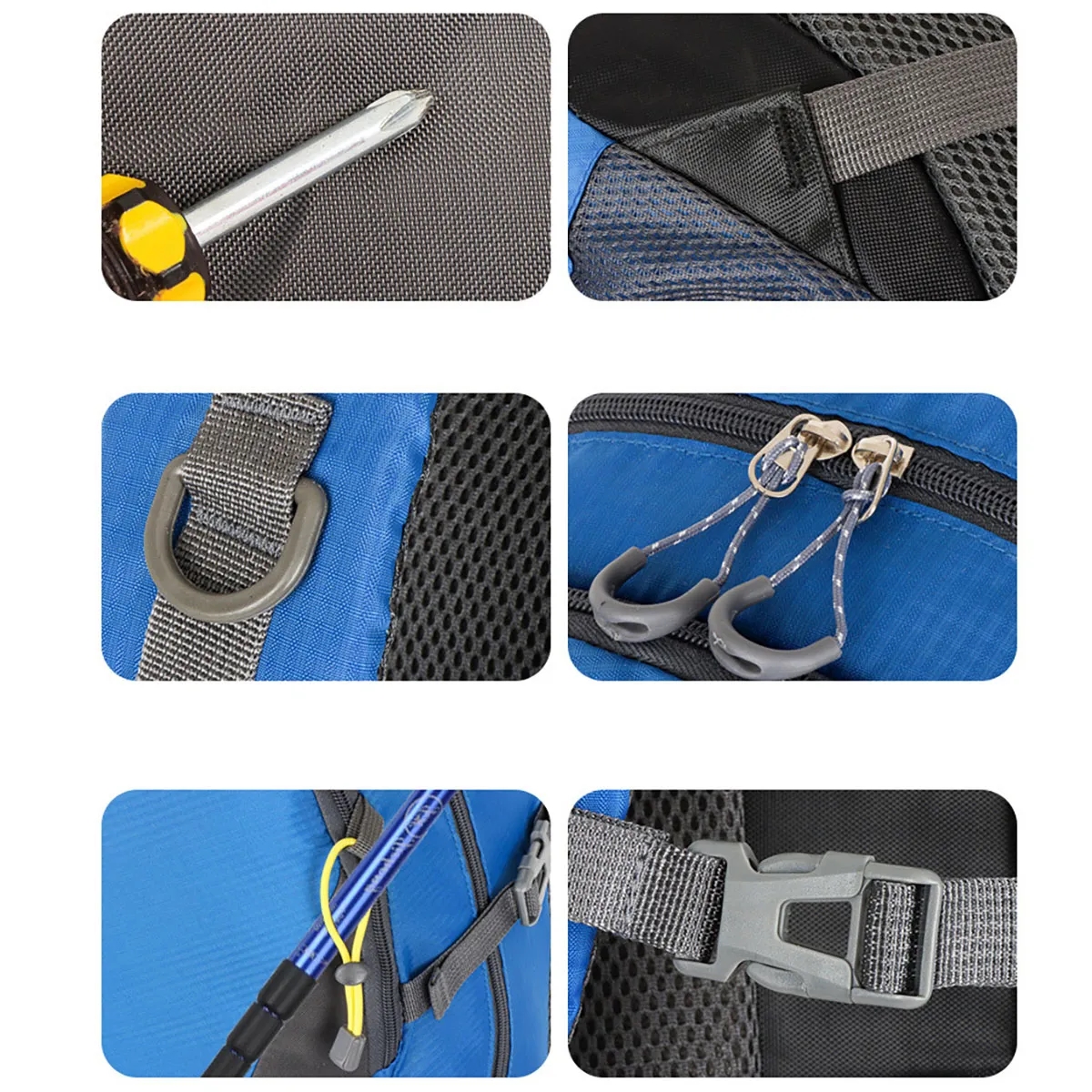 Lightweight Packable Waterproof Travel Hiking Backpack Bag 2