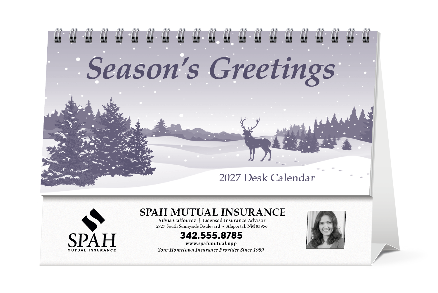 Triumph® Calendars Econo Desk Calendar 9