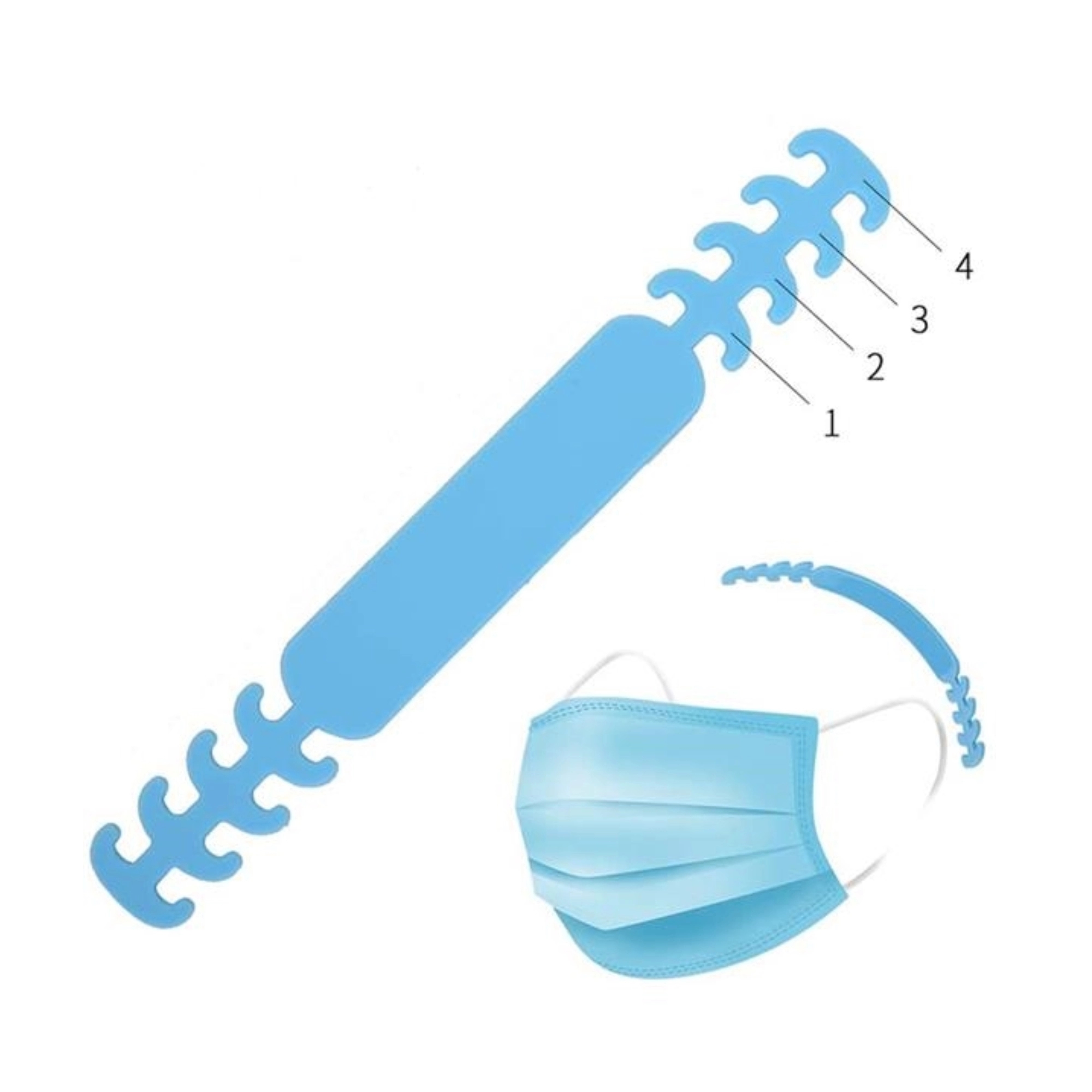 Adjustable Face Mask Strap Hook Extender 3