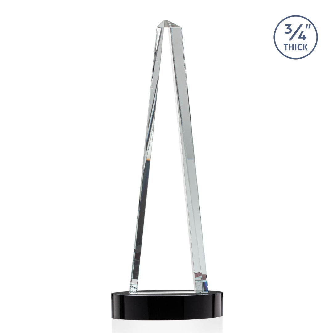 Majestic Tower Award on Alberton Base - Black 3